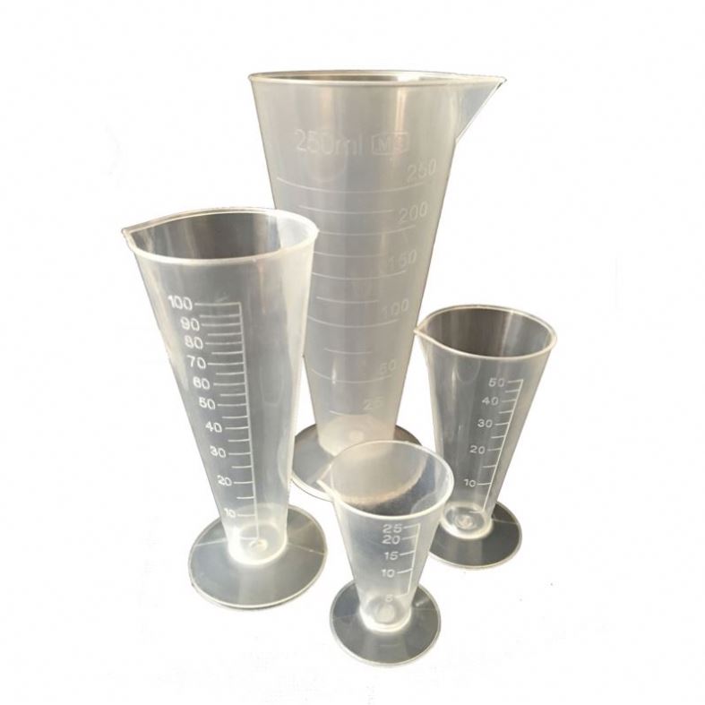 Plastik Konik Beakers